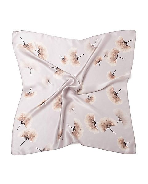 MayTree Seidentuch quadratisch 70x70, Gingko, (Stück), 100% Seide günstig online kaufen