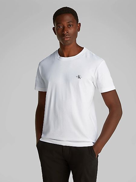 Calvin Klein Jeans T-Shirt "2 PACK MONOLOGO", Logodruck günstig online kaufen