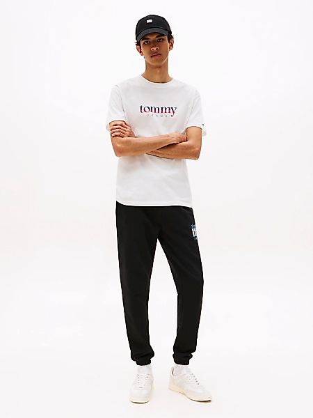 Tommy Jeans Sweathose "TJM RWB FLAG", Jogginghose, Print, elastischer Bund, günstig online kaufen