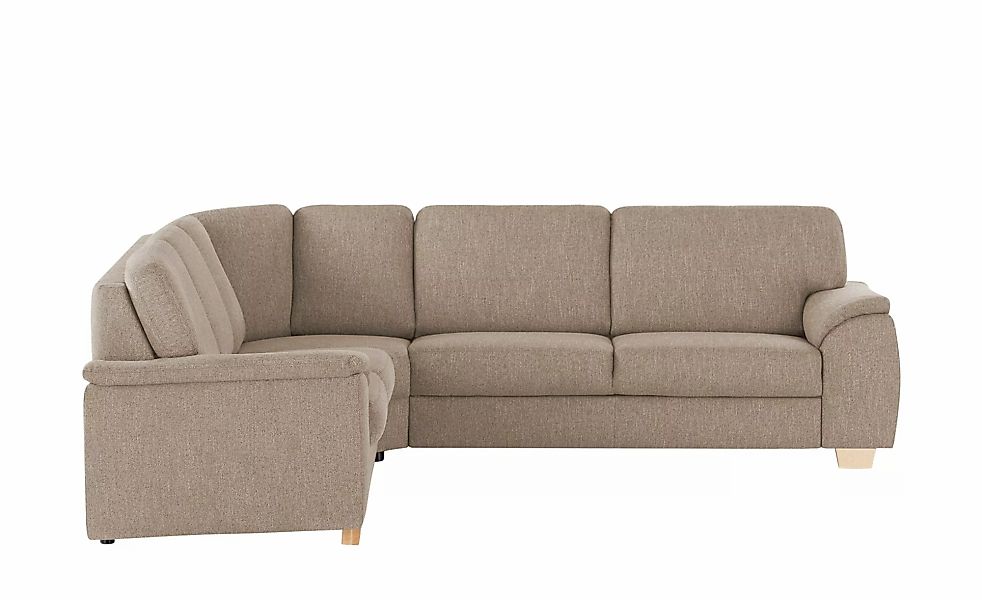 smart Ecksofa  Valencia ¦ braun ¦ Maße (cm): B: 250 H: 90 T: 280.0 Polsterm günstig online kaufen