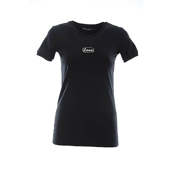 Dolce & Gabbana 732340 Kurzarm Rundhalsausschnitt T-shirt 36 Black günstig online kaufen