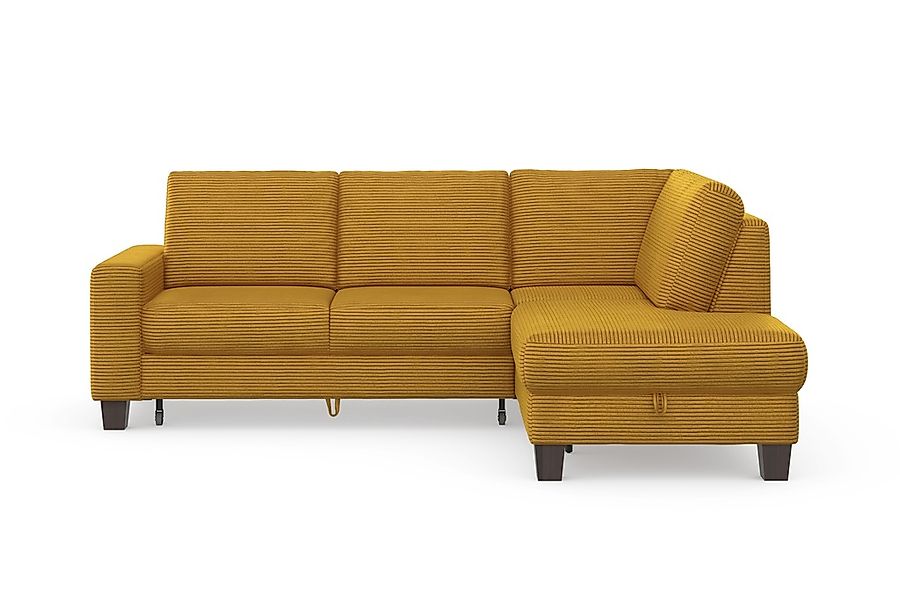Home affaire Ecksofa »Summer L-Form« mit Ottomane, mit oder ohne Bettfunkti günstig online kaufen