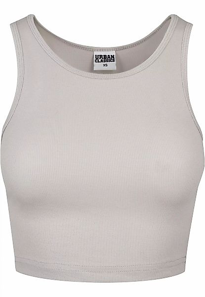 URBAN CLASSICS Muskelshirt "Urban Classics Damen Ladies Rib Cropped Top", ( günstig online kaufen