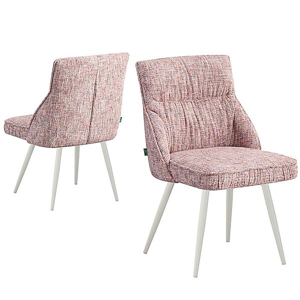 DUBI Möbel 4-Fußstuhl MELINA 2er-Set, 4-Fuss günstig online kaufen