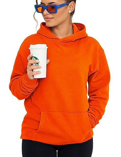 DAILY COTTON Hoodie DCPRESOV Damen Basic Oversized Kapuzensweatshirt Raglan günstig online kaufen