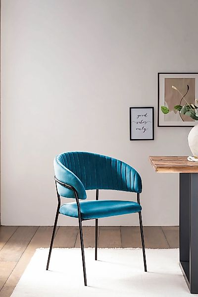 SalesFever Esszimmerstuhl "Idro Komfortabler Polsterstuhl" () 1 Stk.Abgerun günstig online kaufen