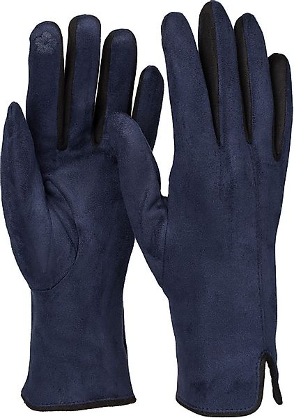 styleBREAKER Fleecehandschuhe Touchscreen Handschuhe Kontrast (1-St) günstig online kaufen