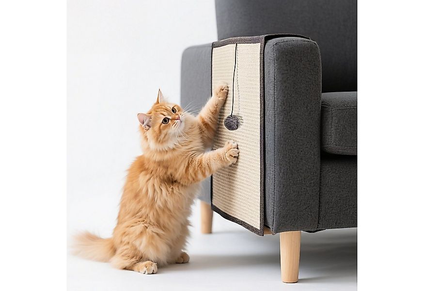 nobleza Kratzmatte Katzen Kratzmatte Kratzschutz Sofa, Sisal Kratzteppich f günstig online kaufen