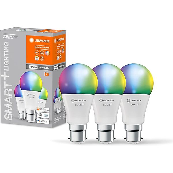 Ledvance LED-Leuchtmittel Smart WiFi B22D Lampe günstig online kaufen