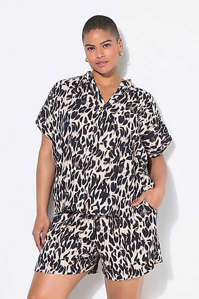 Studio Untold Hemdbluse Blusenshirt oversized Musselin XL-Leo günstig online kaufen