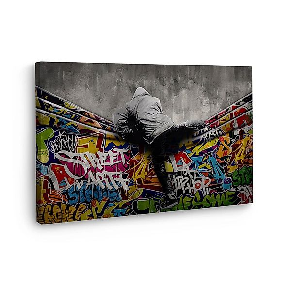 Artedinoi Leinwandbild Graffiti Street Art Wall günstig online kaufen