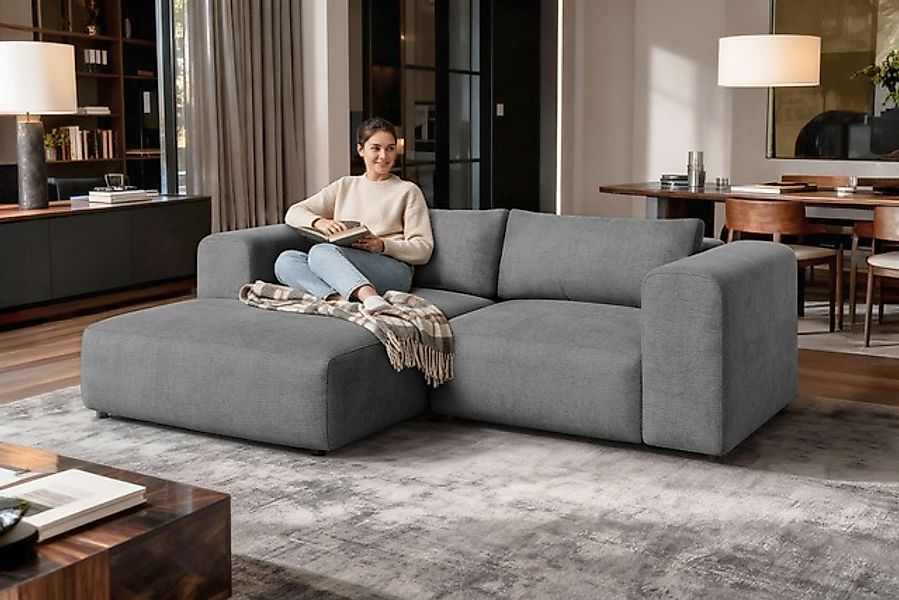 OTTO home Ecksofa »TIARRA Design-Sofa mit Ottomane recht/links bestellbar, günstig online kaufen