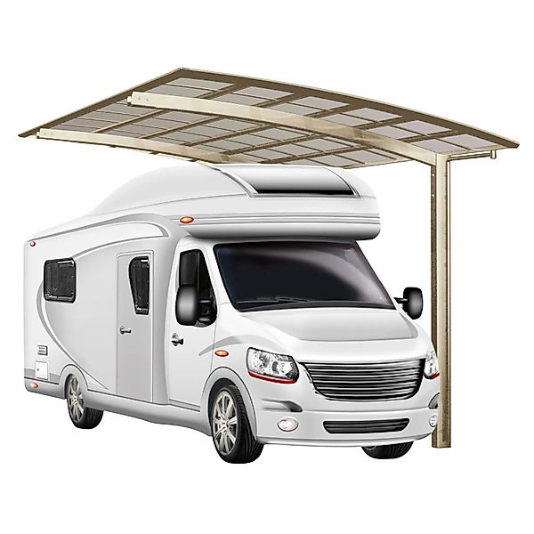 Ximax Runddach-Einzelcarport Portoforte Caravan Typ 60 Standard Edelstahl-L günstig online kaufen