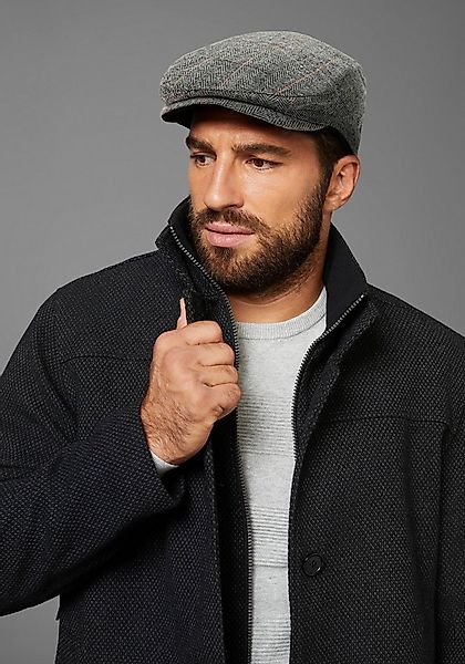 Man's World Schiebermütze stylischer Winter-Flatcap - wärmend gefütter - NE günstig online kaufen