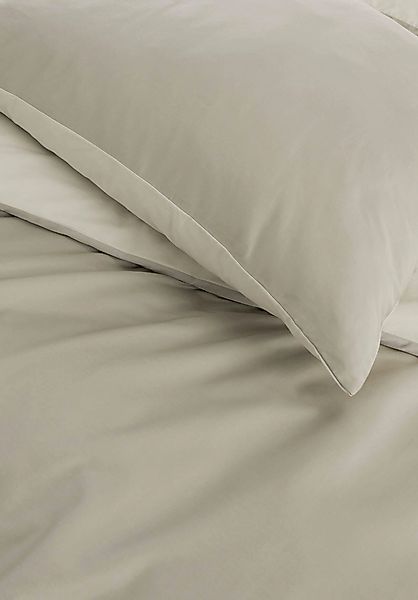 hessnatur Satin Wende Bettwäsche Set aus Bio-Baumwolle - grün - Größe 135x2 günstig online kaufen