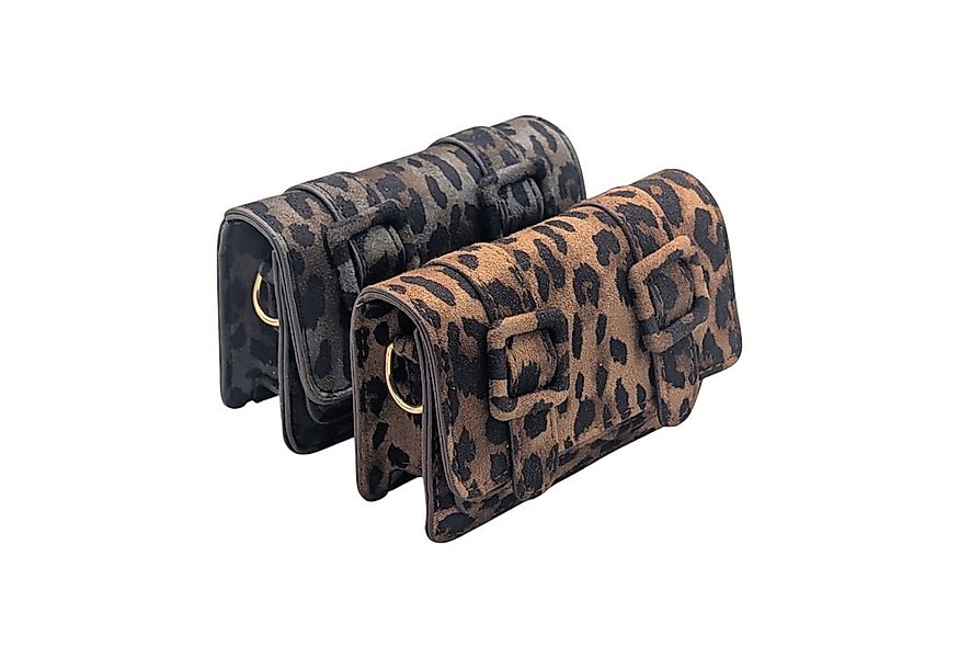 Eyecatcher Handtasche Damen Mini Schultertasche mit Leopardenmuster & Träge günstig online kaufen