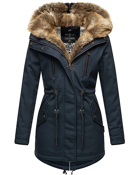 Navahoo Winterjacke "Diamond", Designer Winterjacke mit Teddyfell gefüttert günstig online kaufen