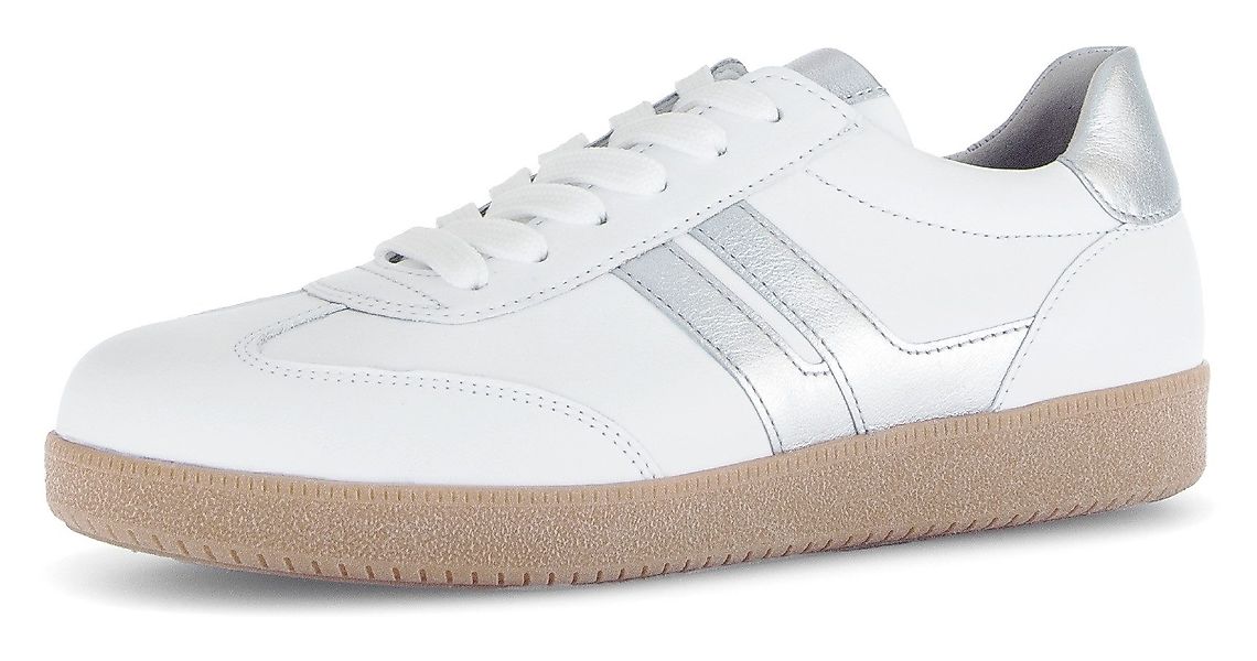 Gabor Plateausneaker, Freizeitschuh, Halbschuh, Schnürer, Kontrastbesatz günstig online kaufen