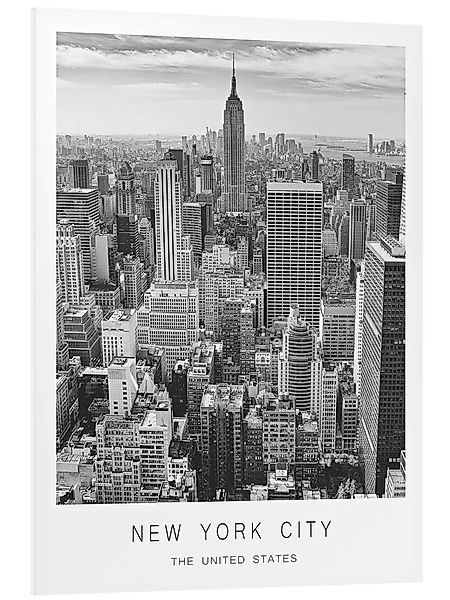 Posterlounge Wandbild New York City, Art günstig online kaufen