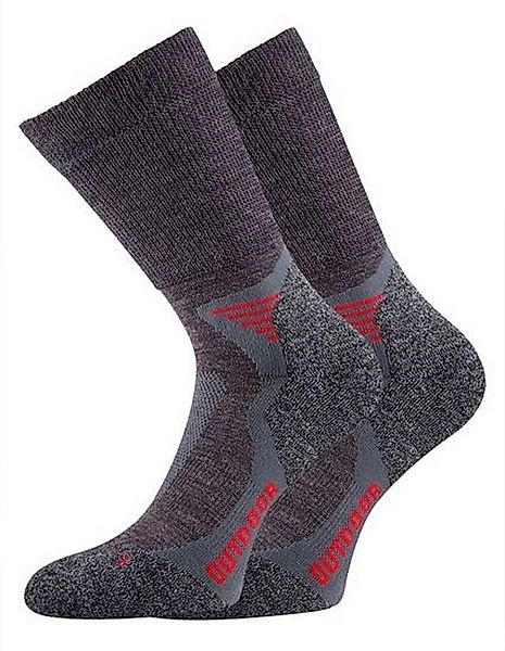 TippTexx 24 Sportsocken 2 Paar Merino Wandersocken, Trekkingsocken mit Spez günstig online kaufen