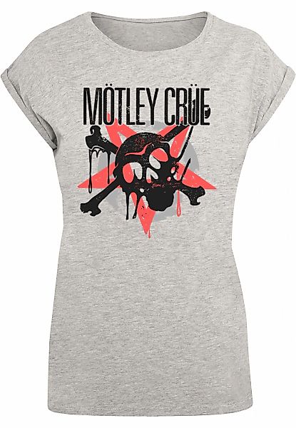 Merchcode T-Shirt "Merchcode Damen Ladies Motley Crue - Montage Skull T-Shi günstig online kaufen