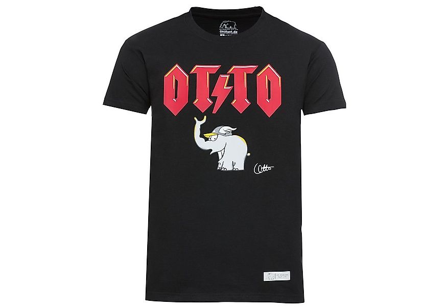 Ottifant Productions GmbH T-Shirt T-Shirt "OTTO" im AC/DC Style Unisex by O günstig online kaufen