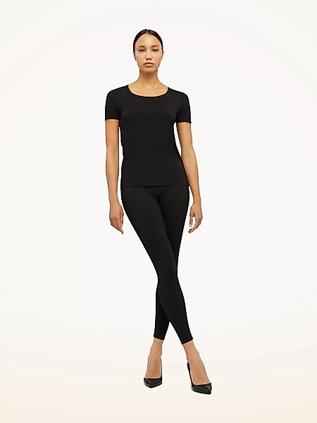 Wolford - Jersey Top Short Sleeves, Frau, black, Größe: XS günstig online kaufen