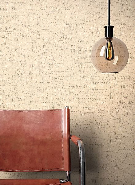 Newroom Vliestapete, Braun Tapete Uni Beton günstig online kaufen