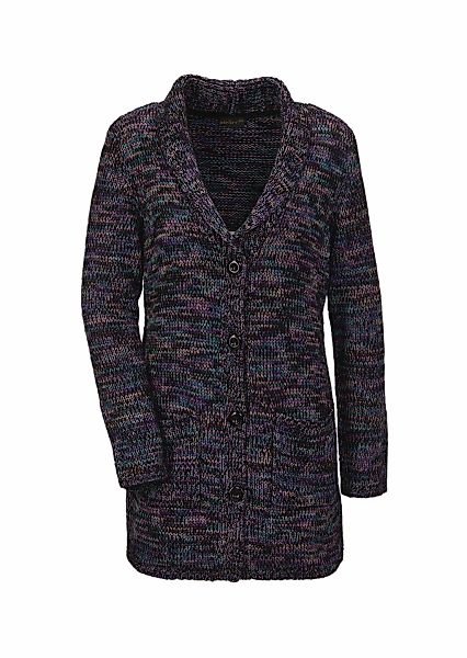 GOLDNER Strickjacke "Kurzgröße Strickjacke in kaschierender Länge" Ohne günstig online kaufen
