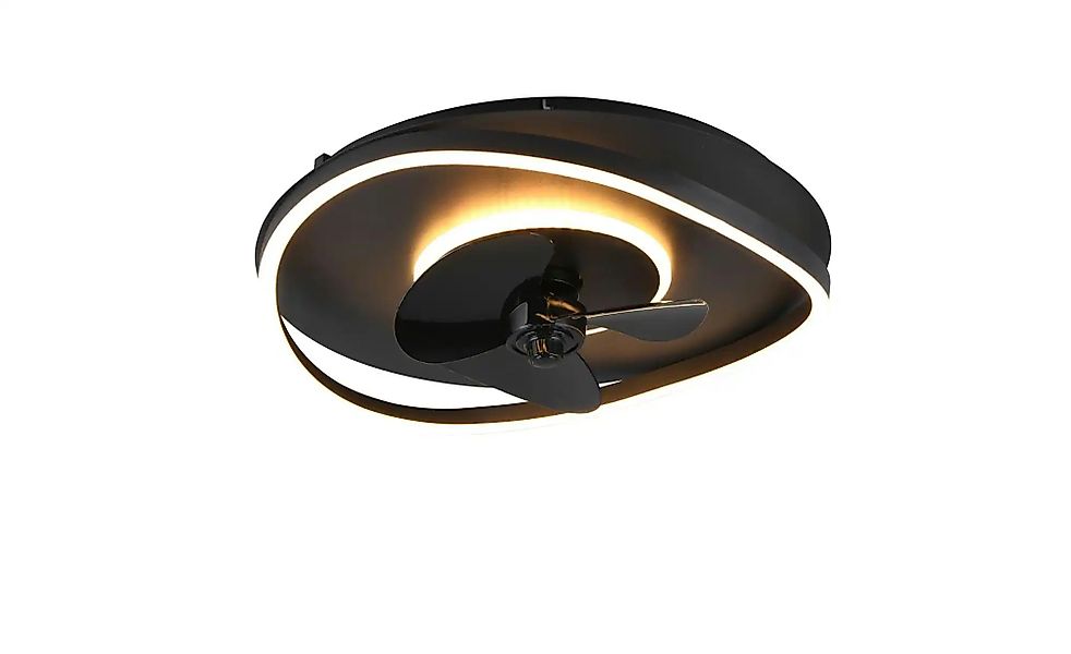 Reality Leuchten LED Deckenleuchte SORTLAND Deckenventilator mit Beleuchtun günstig online kaufen