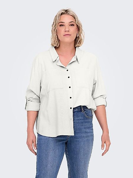 ONLY CARMAKOMA Langarmbluse CARYASMIN-CARO L/S LINEN günstig online kaufen