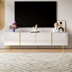 REDOM Lowboard Wohnzimmerschrank TV-Schrank mit 4 günstig online kaufen