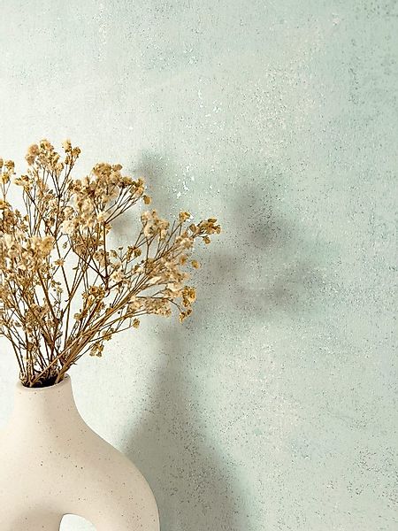 Newroom Vliestapete Perseus Mint Tapete Betontapete Beton,Zement,Leicht glä günstig online kaufen