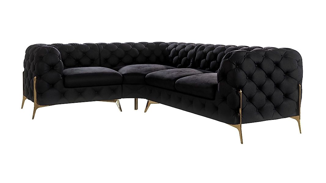 S-Style Möbel Ecksofa Ashley, Chesterfield mit günstig online kaufen