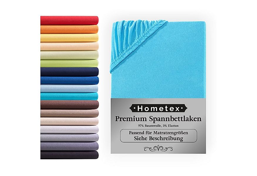Hometex Premium Textiles Spannbettlaken Premium Boxspringbett Spannbetttuch günstig online kaufen