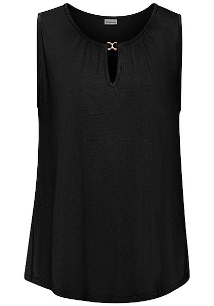 Vivance Tanktop mit goldenem Zieraccessoire, elegantes günstig online kaufen