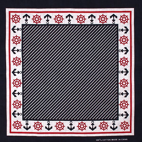 Goodman Design Bandana Kopftuch Halstuch Navy günstig online kaufen