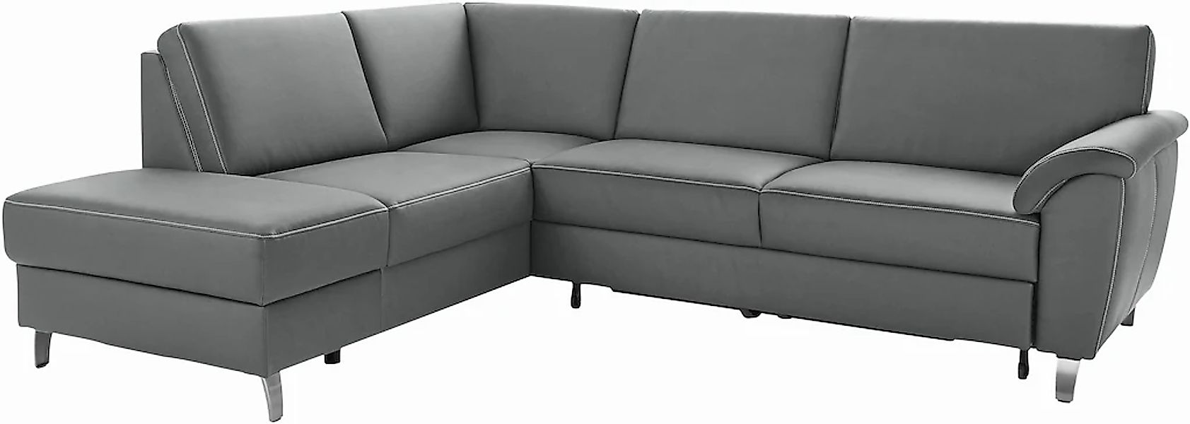sit&more Ecksofa "Texel L-Form" mit Federkern, wahlweise mit Bettfunktion u günstig online kaufen