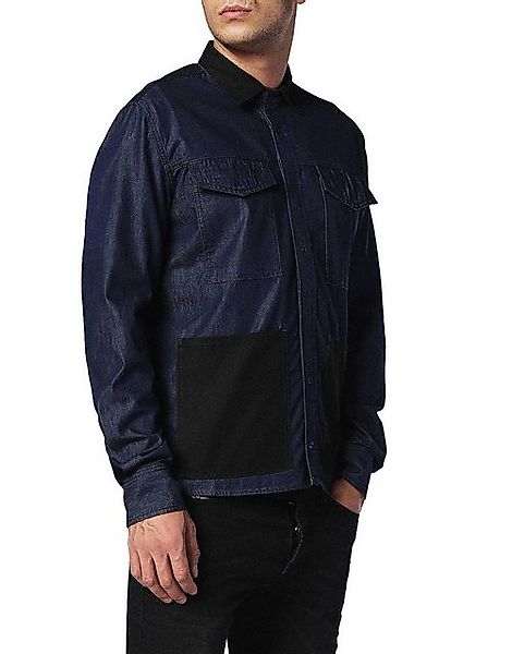 Diesel Langarmhemd Diesel D-Filip Camicia Herren Hemd Denim günstig online kaufen