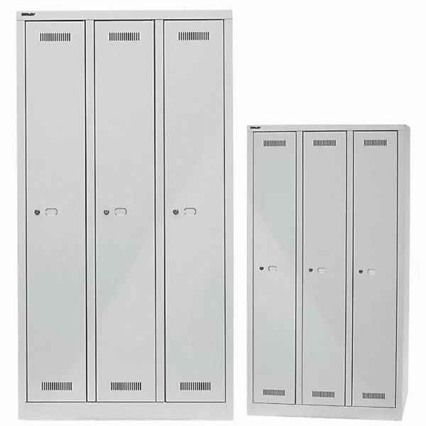 Bisley Spind MonoBloc Garderobenschrank in - Maße: H 170 x B 90 x T 50 cm günstig online kaufen