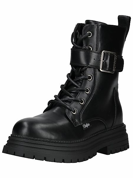 Buffalo Schnürstiefelette "Buffalo Stiefelette Lederimitat" günstig online kaufen