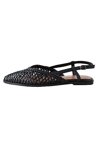 Next Forever Comfort® spitze Leder-Slingbacks Slingsandale günstig online kaufen