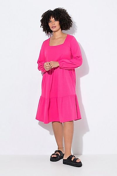 Angel of Style Jerseykleid Jerseykleid A-Linie Saum-Volant günstig online kaufen
