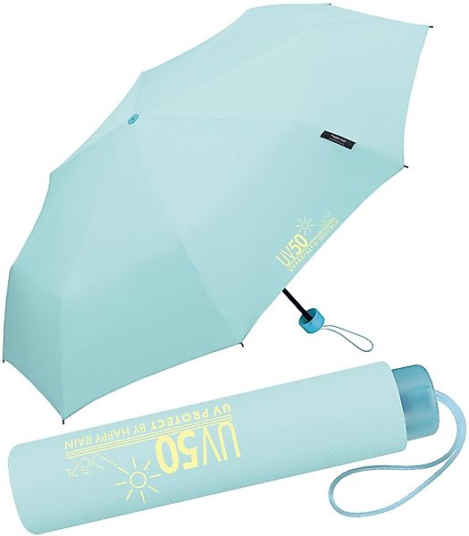 HAPPY RAIN Taschenregenschirm UV-Protect UV50 Super-Mini-Schirm günstig online kaufen
