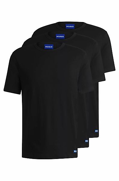 HUGO Blue T-Shirt "BLUE Naolo", (Packung, 2 tlg.), mit kleinem Label am Sau günstig online kaufen