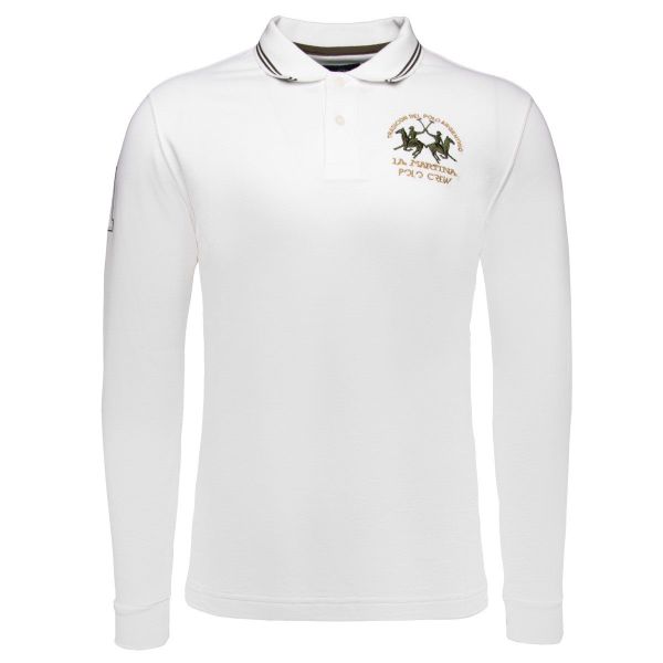 La Martina Langarm-Poloshirt XMP307 Herren Langarmshirt, günstig online kaufen