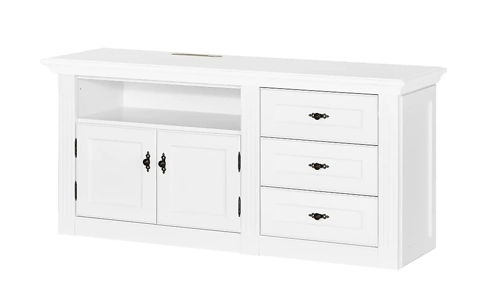 maison bleue TV-Element  Petit Chalet ¦ weiß ¦ Maße (cm): B: 141 H: 67 T: 4 günstig online kaufen