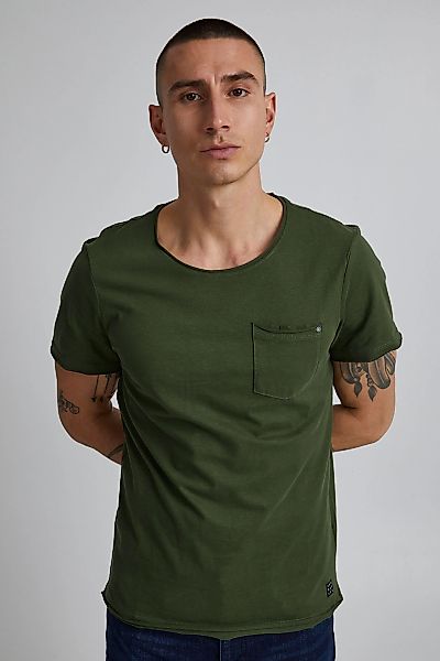 Blend T-Shirt "NHNoel", Stilvolles T-Shirt mit Brusttasche günstig online kaufen