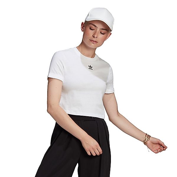 Adidas Originals Adicolor Crop Kurzärmeliges T-shirt 28 White günstig online kaufen