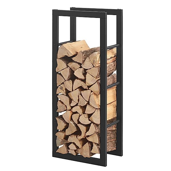 en.casa Kaminholzregal, BxTxH:40x25x100 cm, »Kasan« Brennholzhalter günstig online kaufen